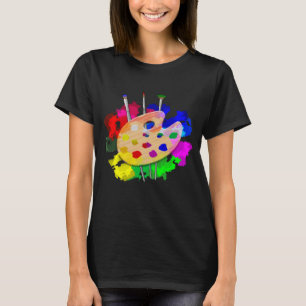 Artist Palette Artist T-Shirt