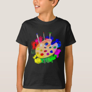 Artist Palette Artist T-Shirt