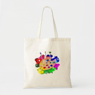 Artist Palette Artist Tote Bag