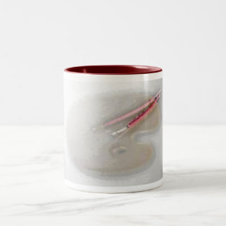 Artist Palette & Brushes Mug