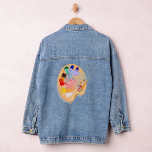 ARTIST PALETTE DENIM JACKET