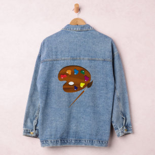 ARTIST PALETTE DENIM JACKET