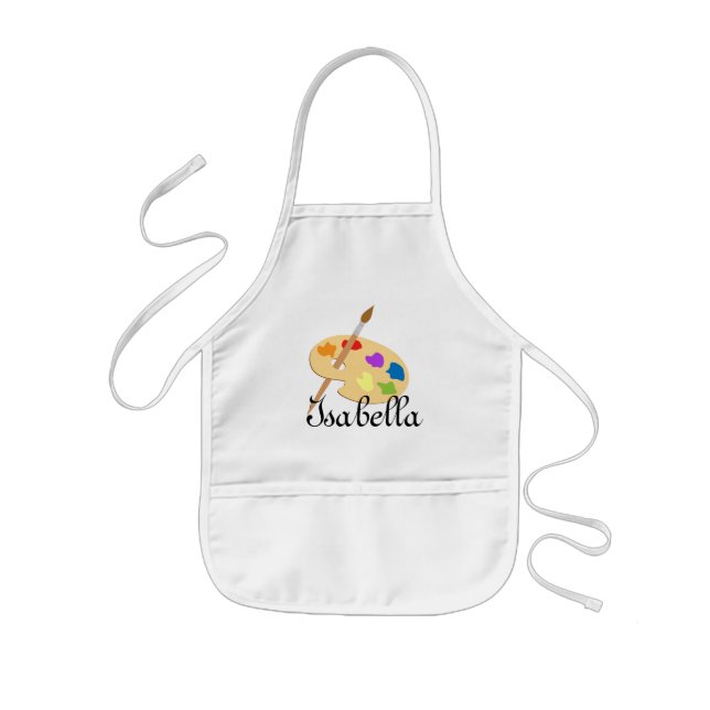 Artist Palette Kids Apron (Front)