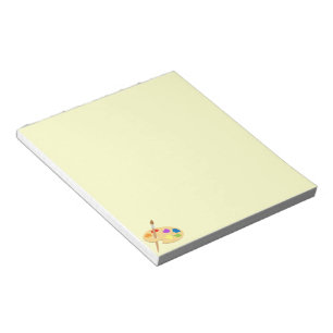 Artist Palette Notepad