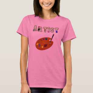 Artist Pallette Long Sleeve Womens Shirt
