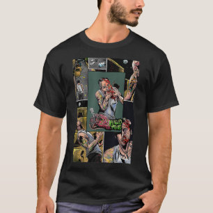 Artist Plagued Mind Eclusive Merch Comic T-Shirt