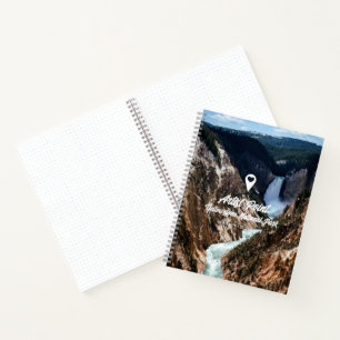 Artist Point Yellowstone National Park Notebook