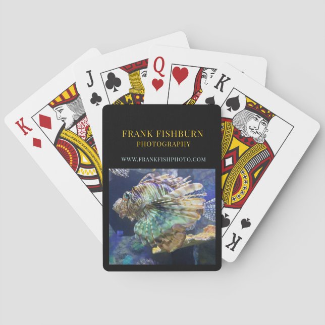 ARTIST PROMOTIONAL  PLAYING CARDS (Back)