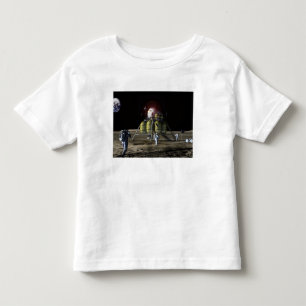 Artist rendition of a new spaceship to the moon 2 toddler T-Shirt
