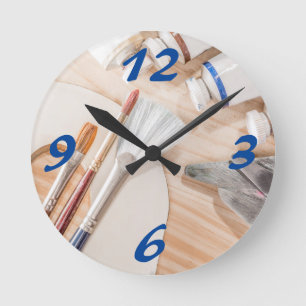 Artist Round Clock
