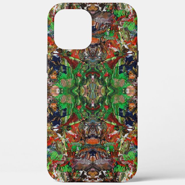 Artist’s Palette: Expressive Paint Stroke Pattern Case-Mate iPhone Case (Back)