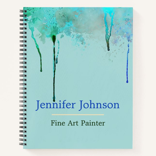 Artist Sketchbook Notebook (Front)