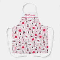 Artist Smock Art Supplies Pattern Personalised