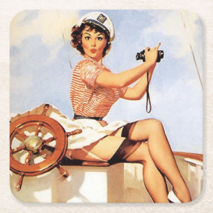 Artist Square Paper Coaster