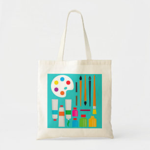 Artist Supplies Design tote bag