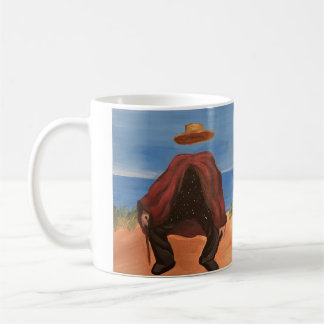 Artist Version of Magritte's "The Therapist" Coffee Mug