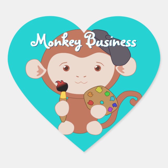 Artiste Monkey Stickers (Front)