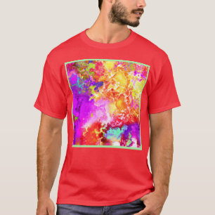 Artistic Abstract Color Explosions T-Shirt
