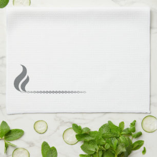 Artistic Abstract Lines Table Towel for Modern