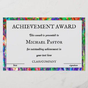 Artistic Achievement Award