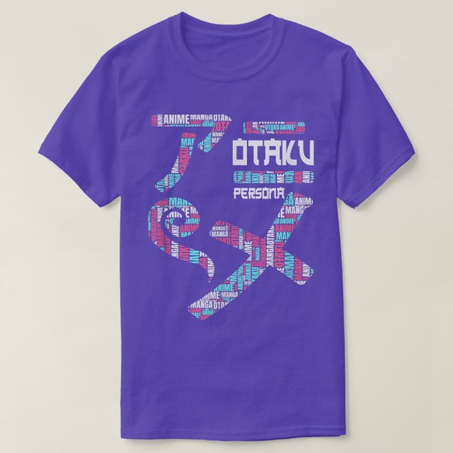 Artistic Amusing Otaku Quote  T-Shirt (Design Front)