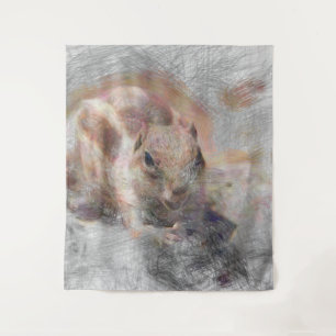 artistic animal chipmunk 2 tapestry