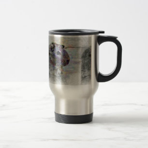 Artistic Animal Guinea Pig Travel Mug