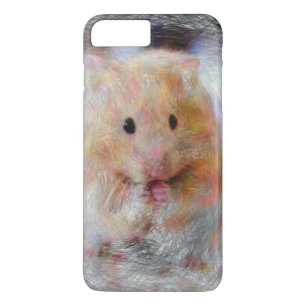 artistic animal hamster iPhone 8 plus/7 plus case