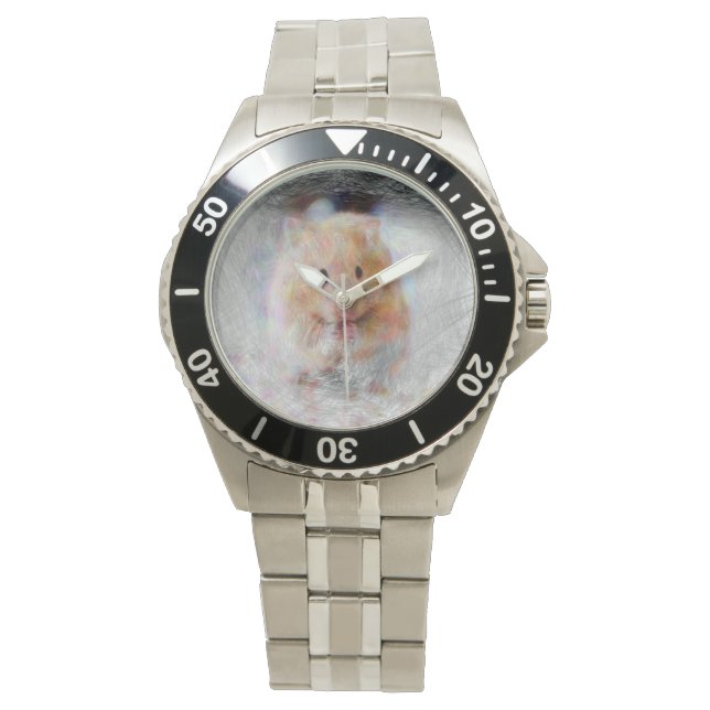 artistic animal hamster watch (Front)