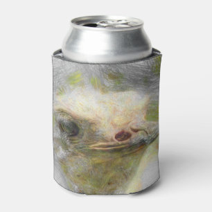artistic animal ostrich can cooler