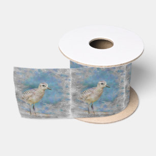 artistic animal small bird satin ribbon