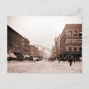 Artistic antique photo High Street Columbus OH Postcard