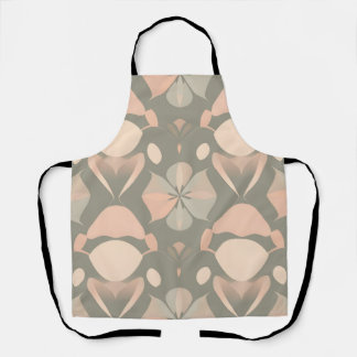 Artistic Apron - Soft Colour Seamless Pattern Desi