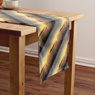 Artistic Autumn Sunset On the Aegean Short Table Runner