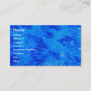Artistic background texture business card