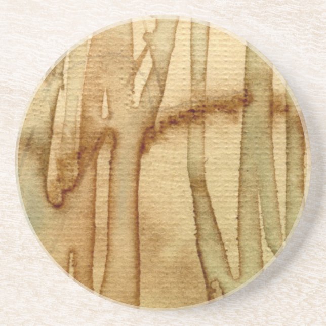 Artistic background watercolor 2 coaster (Front)