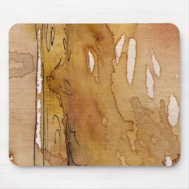 Artistic background watercolor mouse mat (Front)