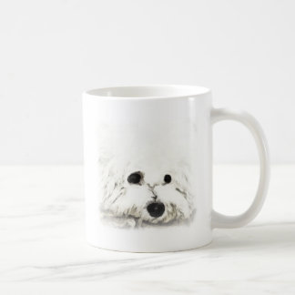 Artistic Bichon head aquarelle Coffee Mug