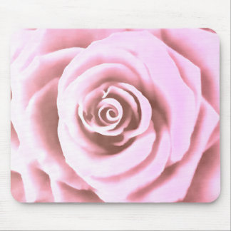 Artistic Big Pale Pink Rose Mouse Mat