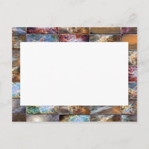 Artistic Border -  Add your text or Image Postcard