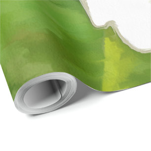 Artistic Bright Colourful White Garden Daisies v5 Wrapping Paper