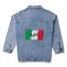 Artistic Brushstroke Italy Flag 