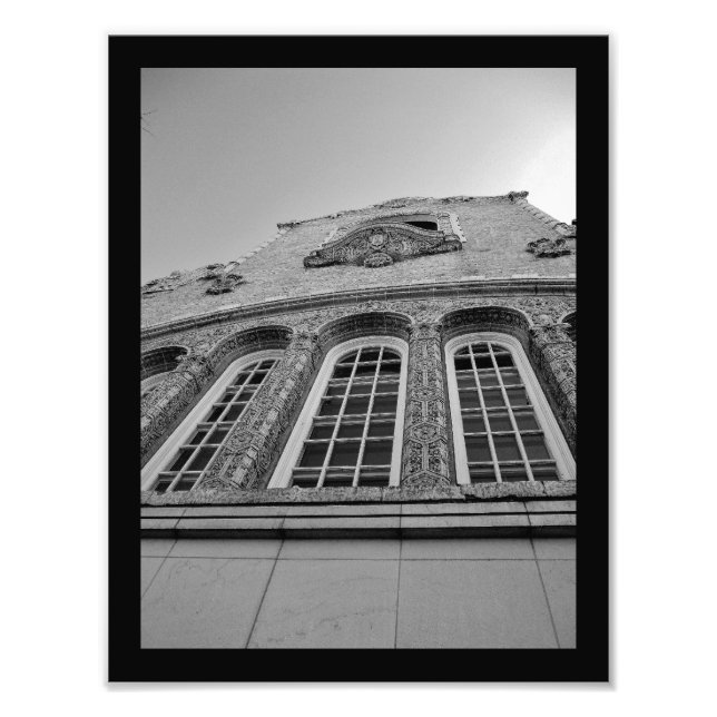Artistic Building Photo Print (Front)