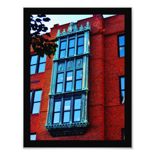 Artistic Building Photo Print (Front)