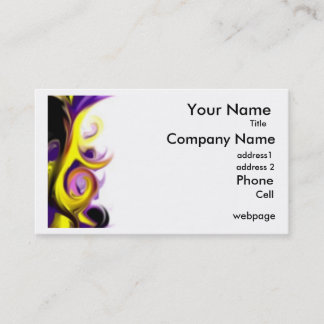 Artistic Business card
