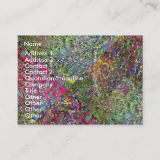 Artistic Business Card