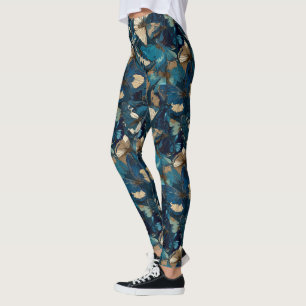 Artistic Butterfly Camo Inspired Maternity Yoga Leggings