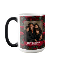 Artistic Calla Lilies Happy Dad Day Custom Coffee