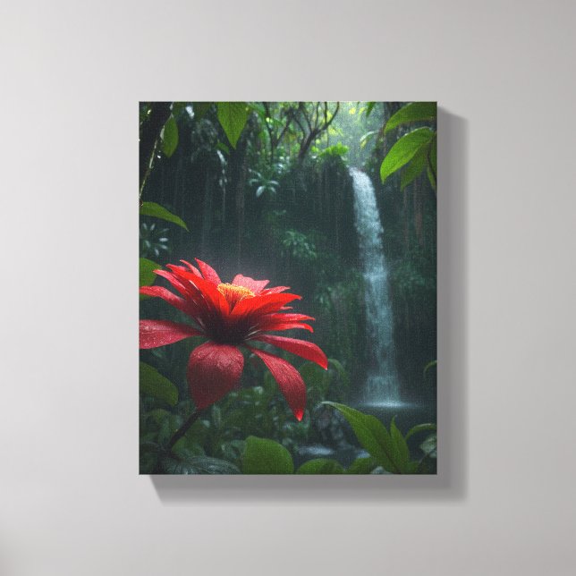 Artistic canvas (Red Paradise) Print (Front)