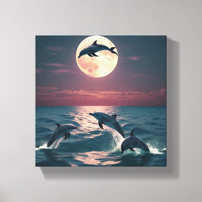 Artistic canvas (The Happiness) Print (Front)